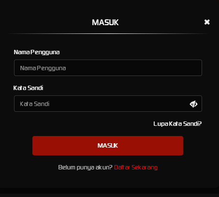 image login mudikgacor